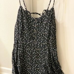 Black/White short dress